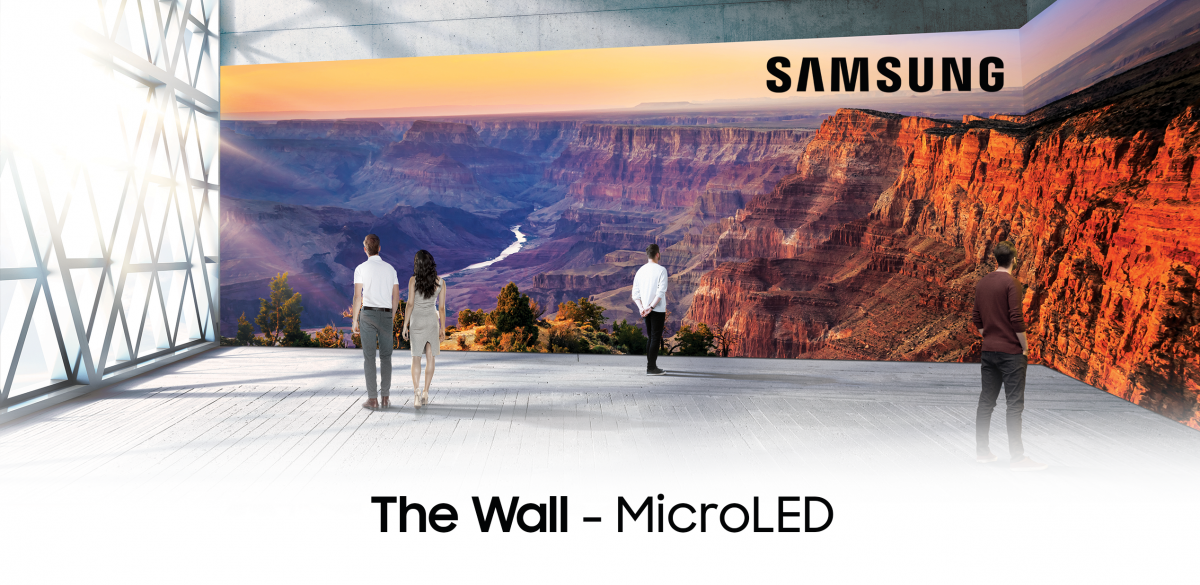 Série The Wall for business Samsung : MicroLED - Sidev