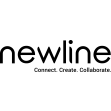 Newline Logo with tagline black