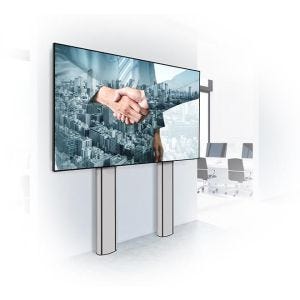 B-Tech, BT8707/BS, Support à double colonne haut de gamme pour écran