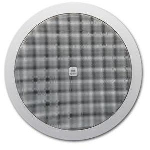 Biamp CM6E Enceinte ronde 6.5'' double cône 6W-100V économique, blanc