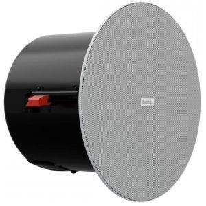 Biamp Desono DX-IC4-W Paire d'enceintes avec backcan, 4,25''+compression 30W en 100V, grille magnétique à bord fin