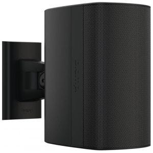 Biamp Desono DX-S5-B Paire d'enceintes coaxiales deux voies avec supports ClickMount, finition noire