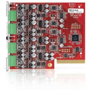 Biamp Tesira SIC-4 Carte 4 entrées analogiques pour Tesira SERVER / SERVER-IO / SERVER-IO AVB