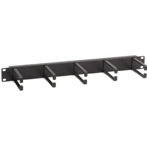 Black Box 37803-R2 Baie de Branchement 1U (Guide-câbles en Acier Noir)