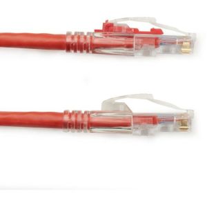 Black Box GigaTrue 3 Cat6 UTP 3m câble de réseau (Rouge, Verrouillable)