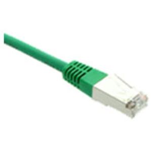 Black Box CAT6A-GRN-1M Câble Réseau Vert S/FTP (Anti-accrochage)