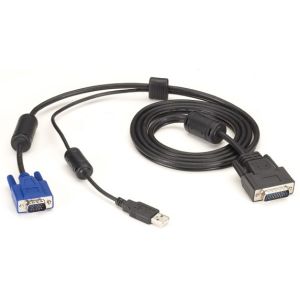 Black Box EHNSECURE2-0006 Câble KVM 1,8 m (Homologation TEMPEST)