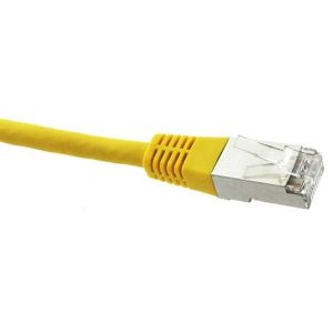 Black Box GigaTrue Câble de Réseau Cat6 1m (Cordon S/FTP Jaune)