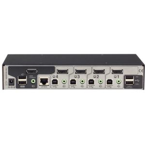 Black Box ServSwitch Wizard KVM Switch (4-Port, True USB Emulation)