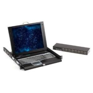 Black Box KVT417A-8UV-R2 Support d'ordinateurs 17 pouces 1280 x 1024 pixels Noir 1U