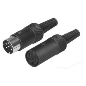 Bosch DCN Connectors (25 pairs) connecteur de fils DCN male/female Noir
