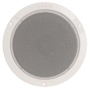 Bosch LBC3087/41 Haut-parleur de plafond 6W en 100V. Grille métallique blanche (RAL9010). 