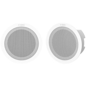 Bosch LC9-UC06B Lot de 162 haut-parleurs encastrés 6W blanc avec capot arrière