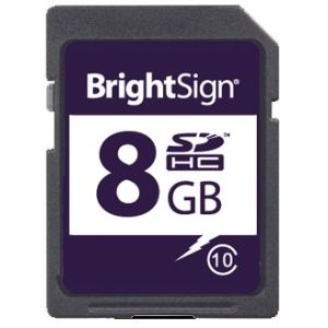 BrightSign 8GB SDHC Class 10 8 Go MLC Classe 10
