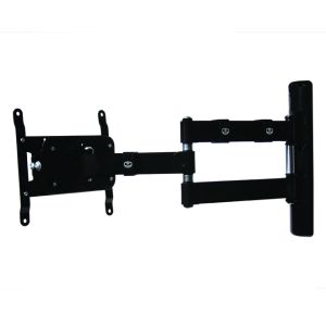 B-Tech BT7515/PB - Support mural articulé double pour écran jusqu'à 47"