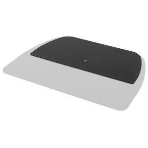 B-Tech BT4002-SPC/B Plaque de recouvrement pour bases de sol B-Tech, noir