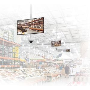 B-Tech BT5923/Z Jonction interne pour poteaux de 38,1 mm, blanc