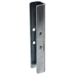 B-Tech SYSTEM 2 BT7823-Z Kit de Jonction pour Poteau de 50mm, Fixation Interne, Zinc