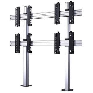 B-Tech BT8372/BB support d'écran plat pour bureau 177,8 cm (70") Noir Sol