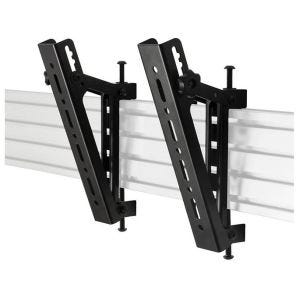 B-Tech SYSTEM X BT8390-VESA200T/B Bras d'interface pour écran plat VESA 200 avec inclinaison pour BT8390 (paire)