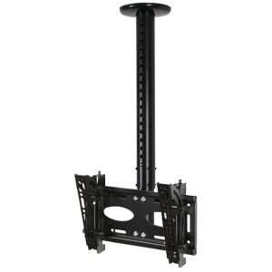 B-Tech  BT8423/B Telescopic Flat Screen Ceiling Mount with Tilt (VESA 200 x 200)