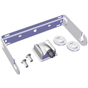 Biamp SPA-UBDX200-W Support en U  avecClickPlug pour DX-S8, blanc