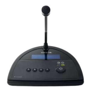 Biamp Vocia DS-4 Station d'appel de table 4 touches