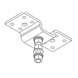 Biamp Community CMKITW Insert plafond pour lyre verticale série V2, blanc