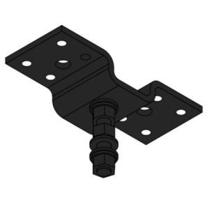 Biamp Community CMKIT Insert plafond pour lyre verticale série V2, noir