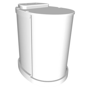 Biamp ENT-750TW Transformateur 750W/100V, compatible avec ensemble de 1 à 3 colonnes ENT FR/LF, blanc