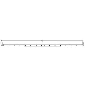 Biamp Desono ENT-CB2W Pack de 2 coupleurs pour enceintes ENT modulaires, blanc