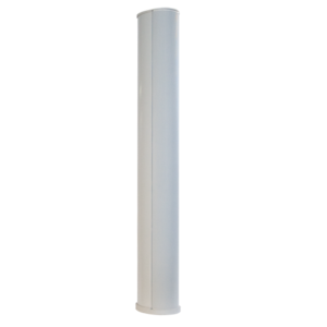 Biamp Desono ENT-FR-WH Enceinte Colonne 6x HP3.5’’+ 18x HP2.35’’+ 42x émulateurs ruban; 600W 12Ω, possibilité de coupler plusieurs unités, blanc