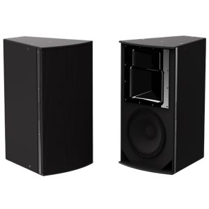Biamp Community IP8-1153/66B Enceinte gamme High Power 3 voies, HP15" 600+275W, 2/3x 8Ω, 60x60, intérieur, noir