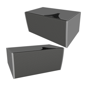 Biamp Community IV6-1122WR/15 Enceinte pour système line Array H120°/V 15°, LF 1x12’’+ 2x HF 1’’, extérieur, gris