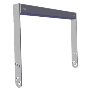 Biamp Community LVH-900UBW Lyre d'accroche pour enceinte LVH-900, blanc