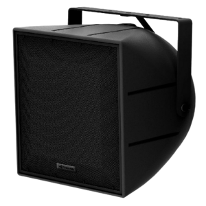 Biamp Community R.5-66MAXB Enceinte 2 voies HP 12" + compression, 60°/60°, 600W 8Ω, IP55, noir