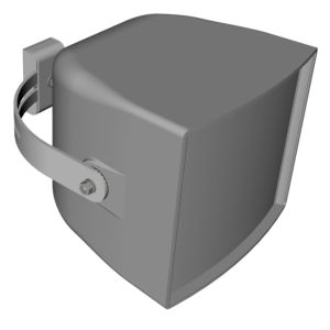 Biamp Community R-VTY15 Lyre de fixation avec réglage horizontal/vertical pour R.15, gris