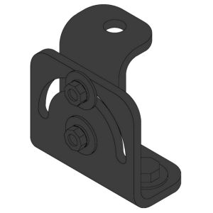 Biamp Community VB-TILT Support de montage orientable verticalement pour enceintes série V2, montage sur lyre conventionelle, noir