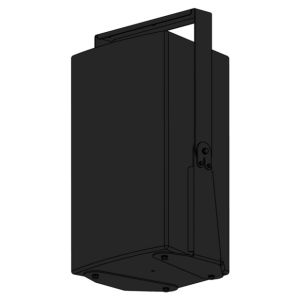 Biamp Community VB-VY12 Lyre d'accroche verticale pour V2-12, noir