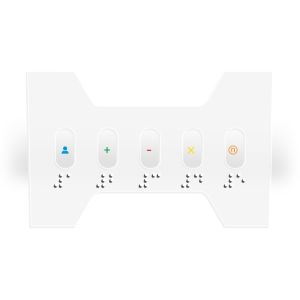 Bosch CSP-D00104 Lot 25 Feuilles Braille pour poste Dicentis DCNM-DVT