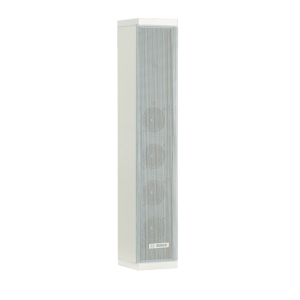 Bosch LA1-UM20E-1 Enceinte Colonne EN54-24, 4x HP large bande/20W-100V, hauteur 48cm, blanc
