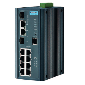 Bosch PRAESENSA PRA-ES8P2S Commutateur Ethernet 10 ports avec PoE et SFP.