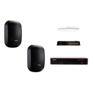 Biamp MRB-M-X400-C-MASK6C Système de conférence audio (Solution complète pour salles de réunion)