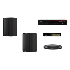 Biamp MRB-M-X400-T-DXS5 Système de conférence audio (Solution complète pour salles de réunion)