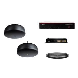 Biamp MRB-M-X400-T-P6SM Système de conférence audio (Solution complète pour salle de réunion)