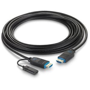 C2G 10,7 m Câble optique actif (AOC) série Performance HDMI® haut débit 4K 60 Hz - Certifié plénum