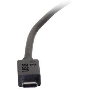 C2G Câble USB 3.1 Gen 1 Type C vers USB B 1m (Noir)