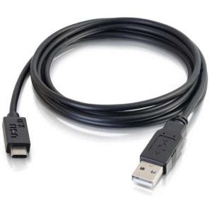 C2G 1m Câble USB 2.0 Type C vers USB A (Compatibilité Étendue)