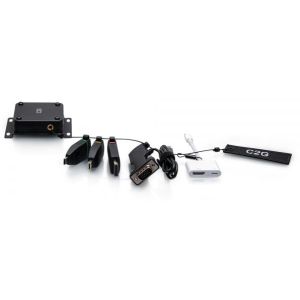 C2G Anneau d'Adaptateurs HDMI 4K Rétractable avec Mini DisplayPort Codé par Couleurs, DisplayPort, USB-C, Lightning et VGA