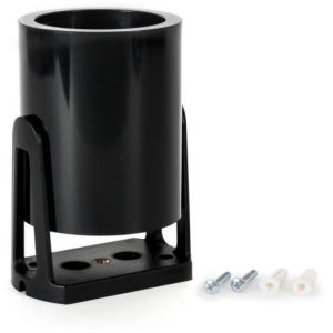 Biamp Cambridge AE-UB-B Lyre de fixation murale (noir) pour émetteur Qt
